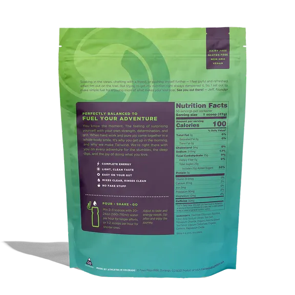 Endurance Fuel - Caffinated Drink Mix (30 Serving Bag)