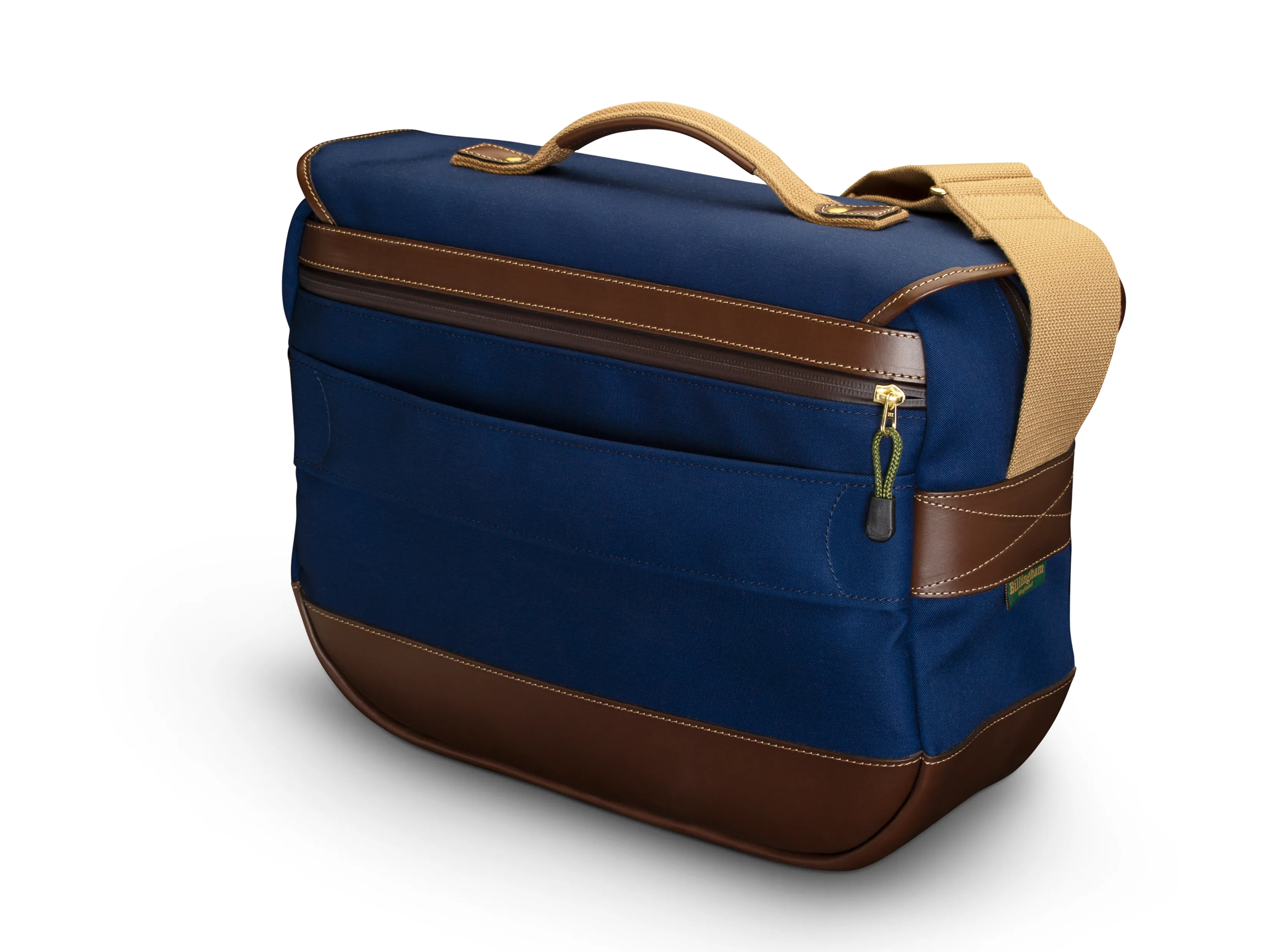 Eventer MKII Camera/Laptop Bag - Navy Canvas / Chocolate Leather