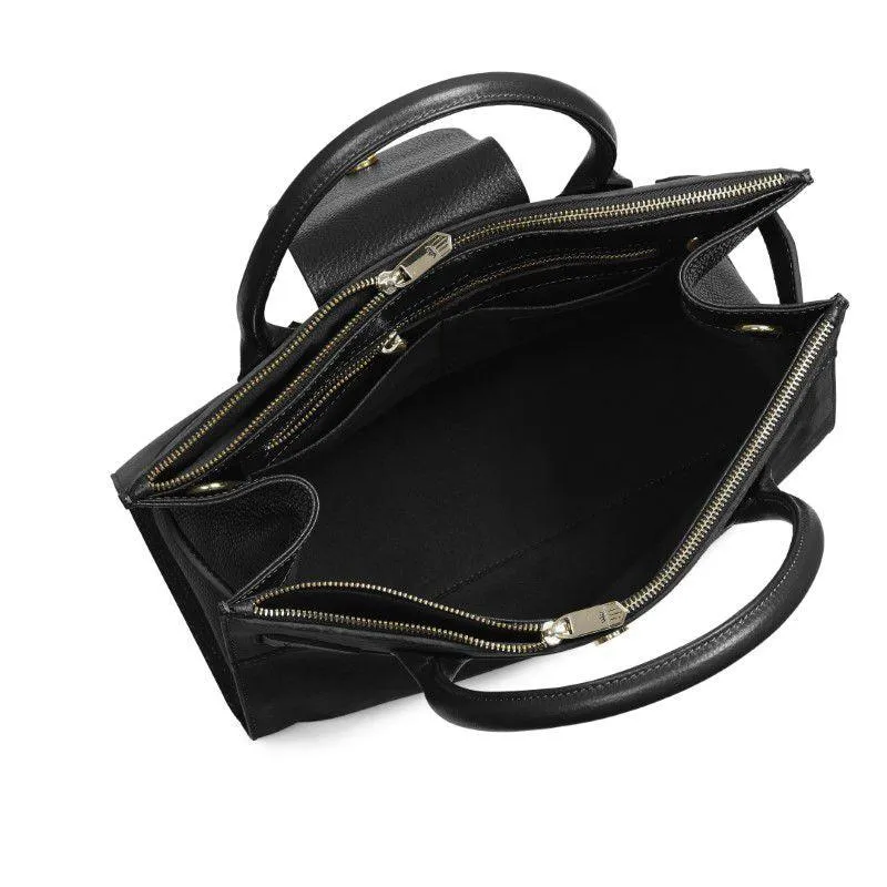 Fairfax & Favor Windsor Work Ladies Bag - Black