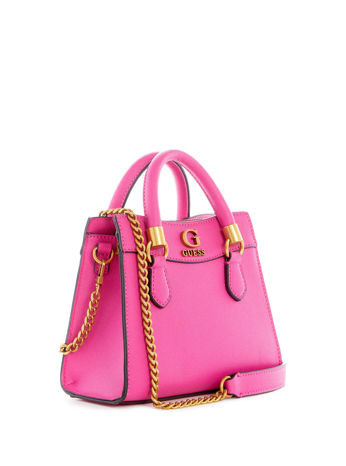 Fuchsia Nell Mini Satchel Bag