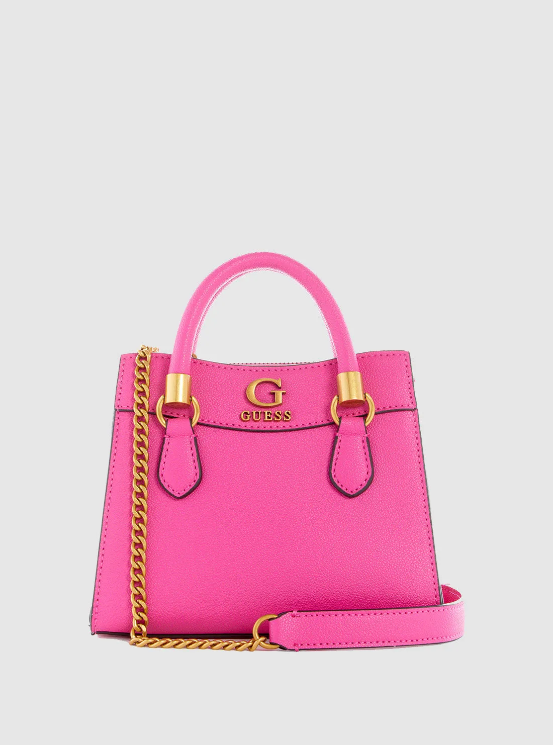 Fuchsia Nell Mini Satchel Bag