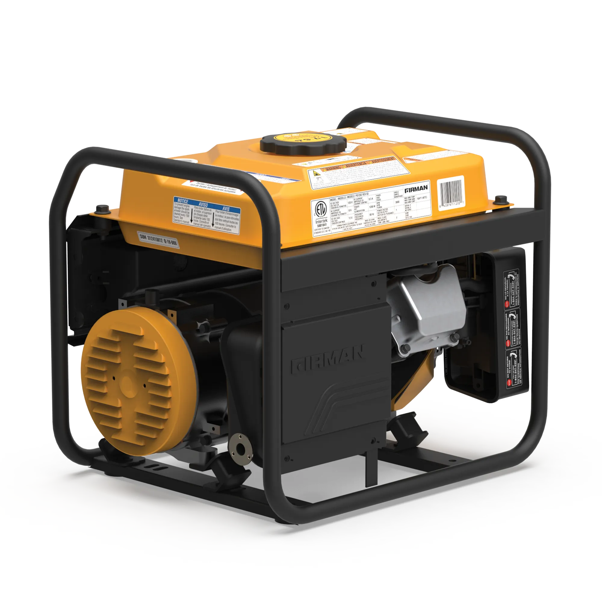 Gas Portable Generator 1500W Recoil Start