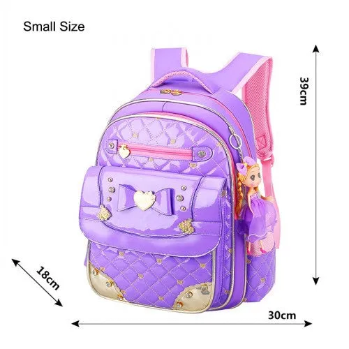 GCWHFL Korean Style Girl's School Bags Backpacks Children Schoolbags For Girl Backpack Princess Kids Book School Bags Knapsack