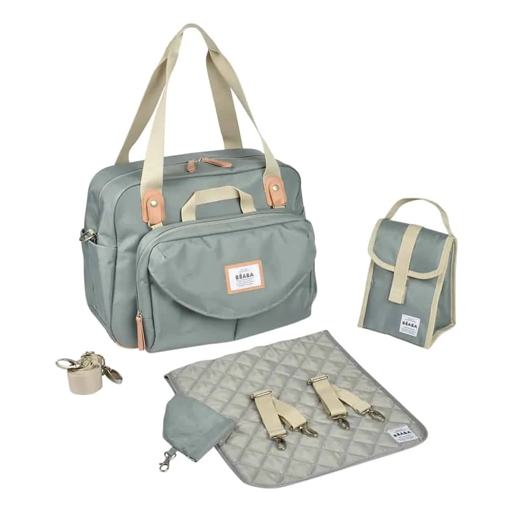 Geneva II Nappy Bag - Sage