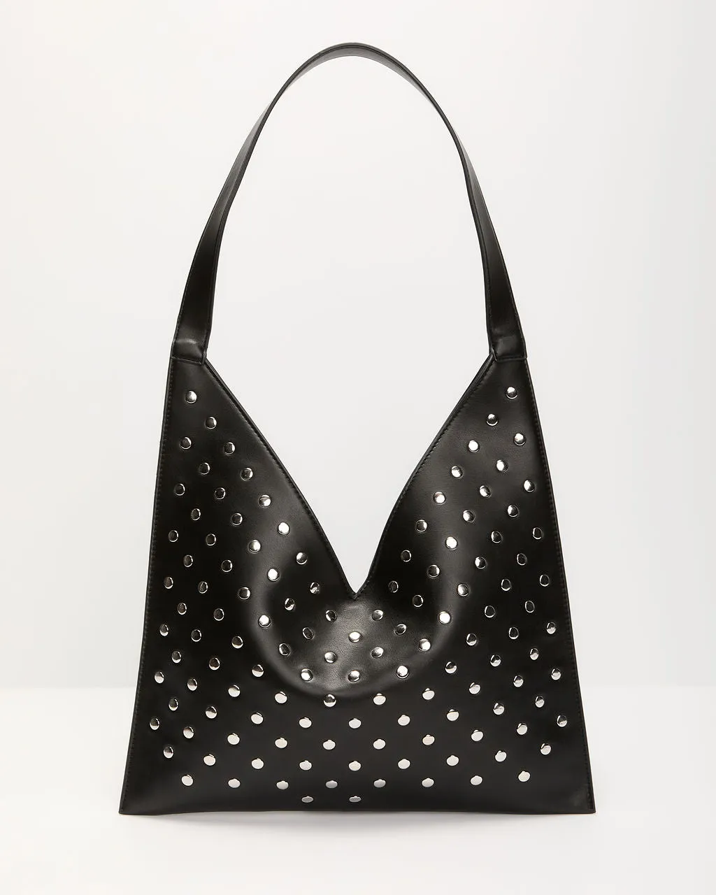 Get It Right Studded Structured Tote Bag