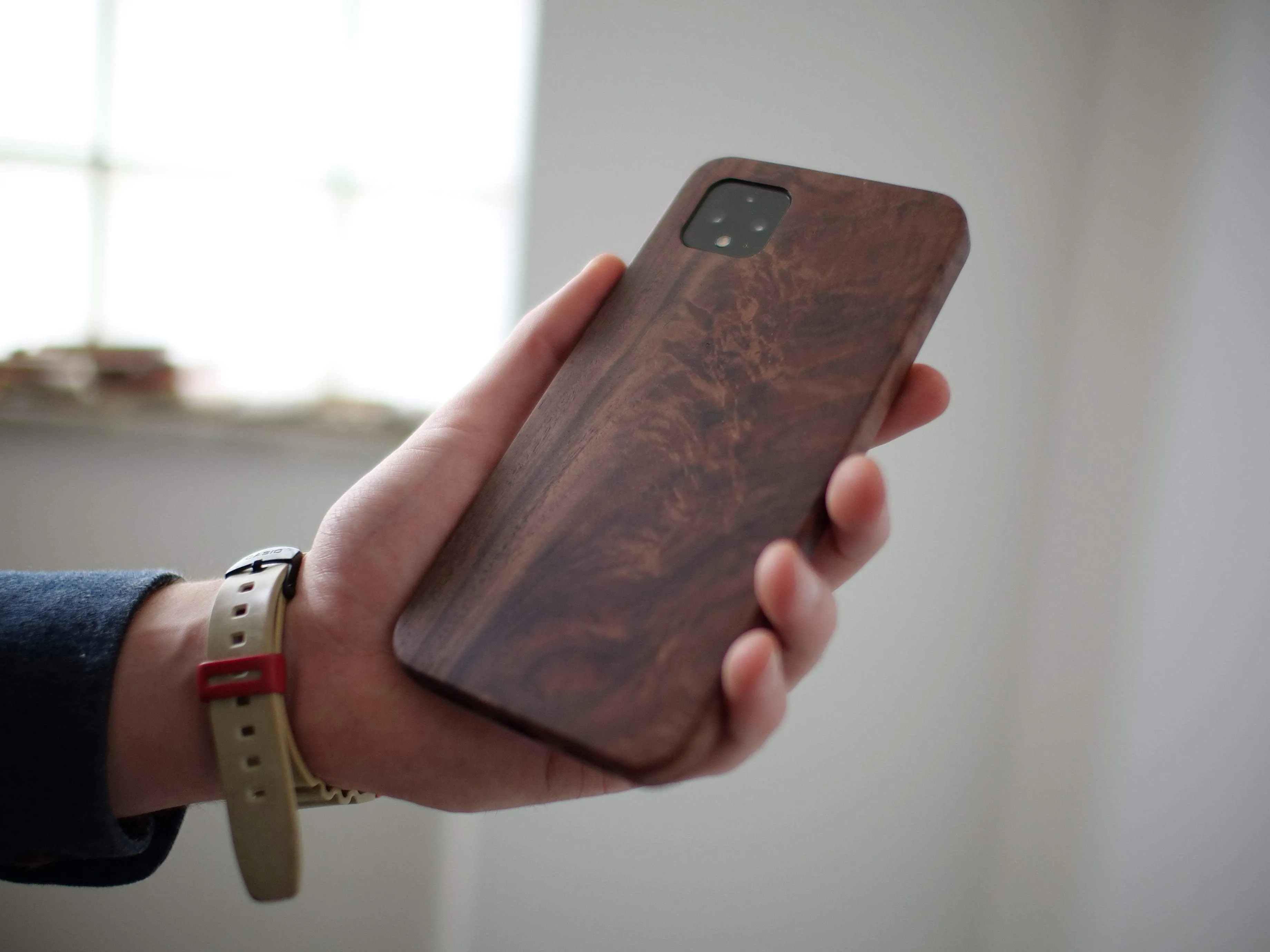 Google Pixel 6a Wood Case