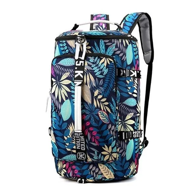 Graffiti Laptop Backpack Men Canvas School Bag Teenage Boys Large Cartoon Letters Printing Backpacks Travel Bags mochila XA1788C