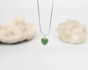 Green Aventurine Heart Pendant