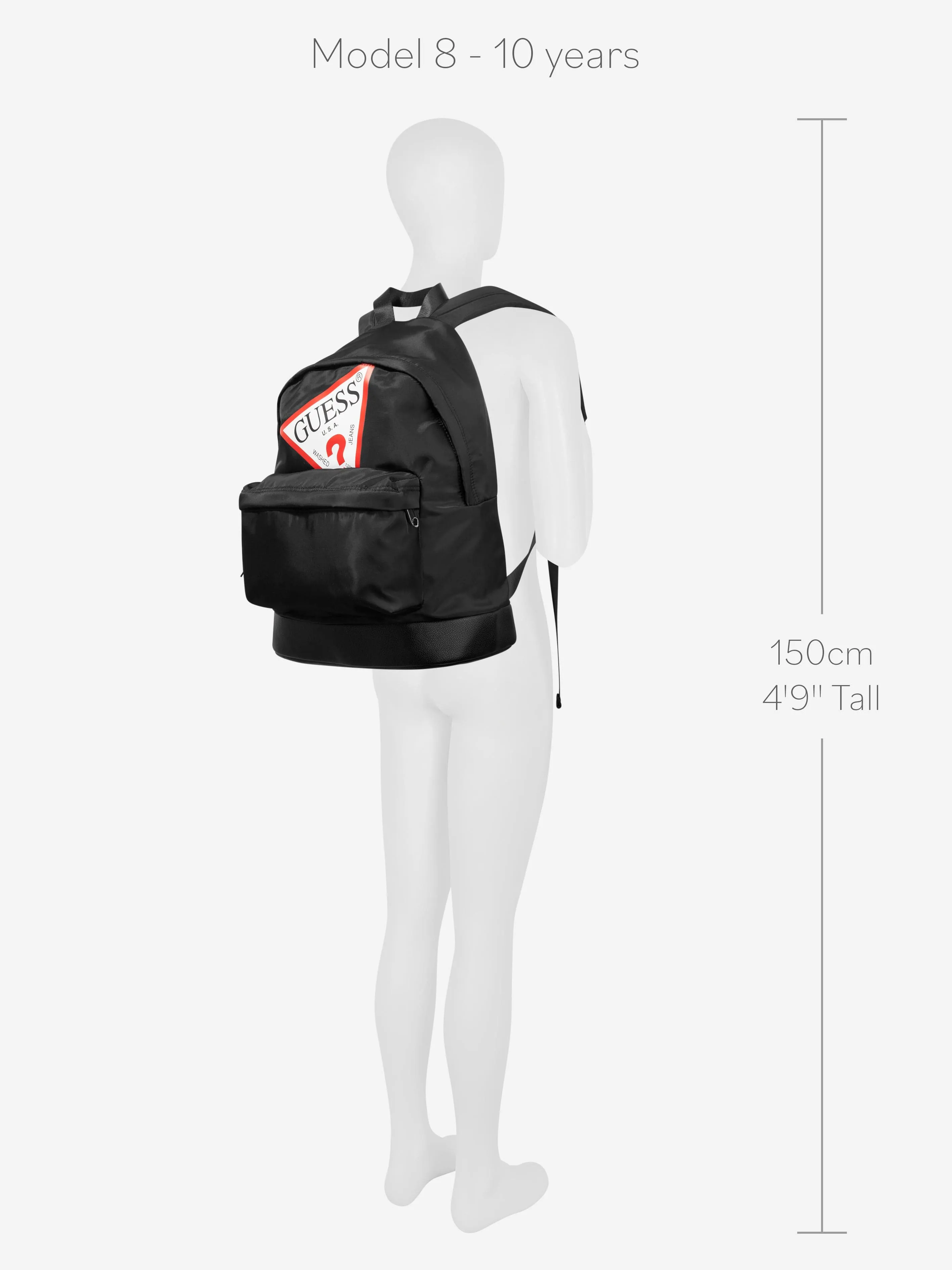 Guess Kids Logo Backpack in Black