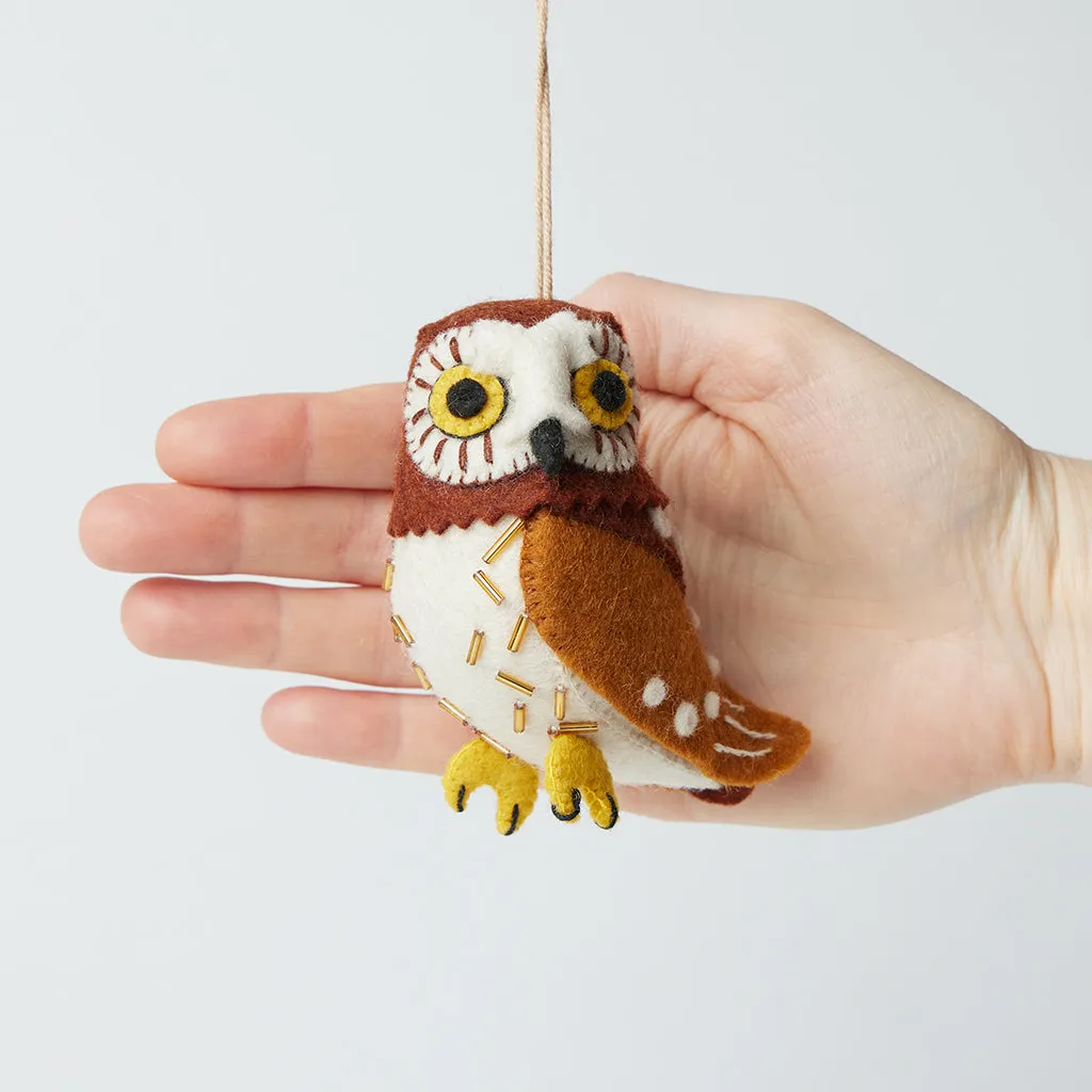 Harvest Owl Ornament