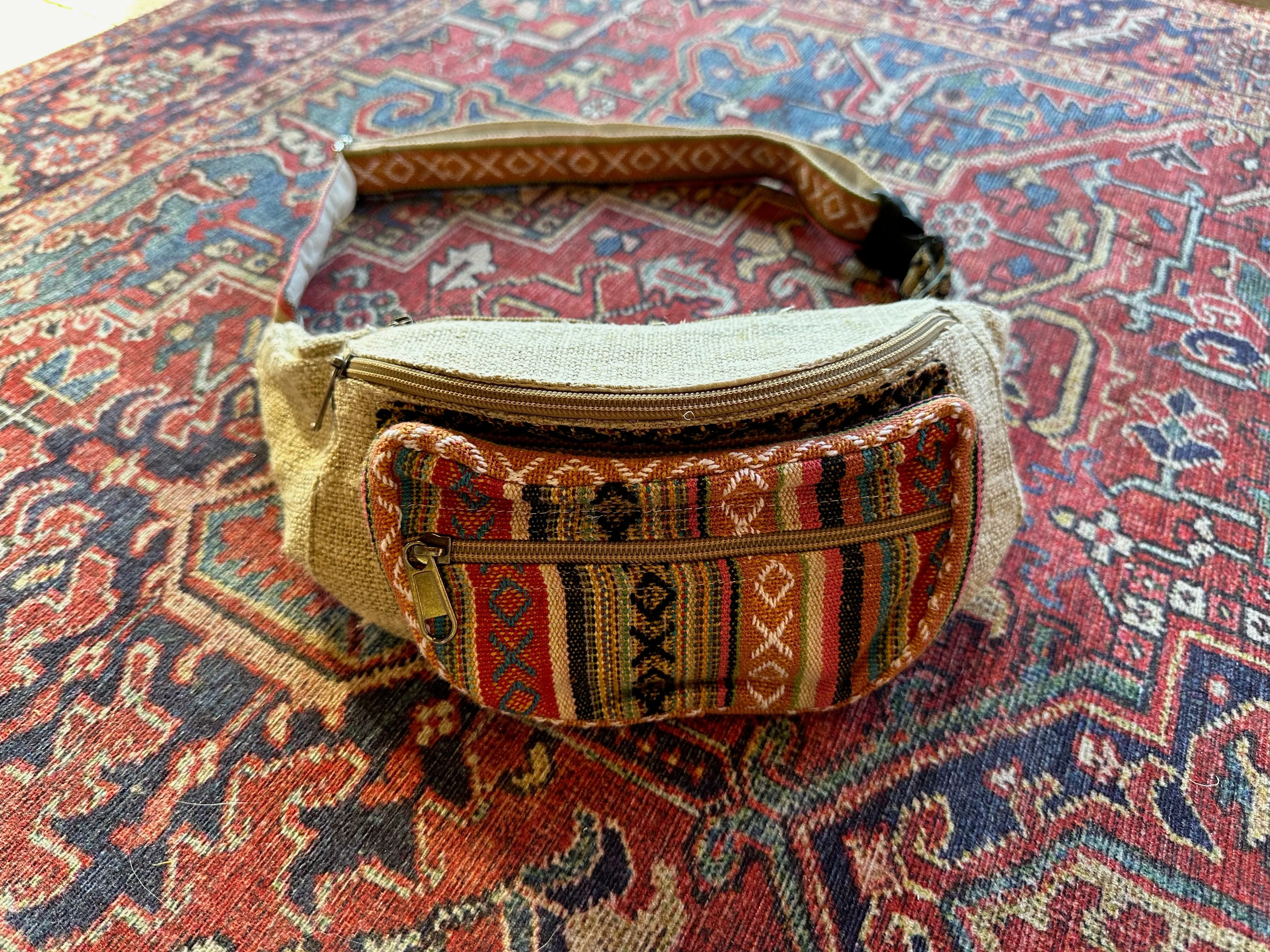 Hemp Fanny Pack - Natural