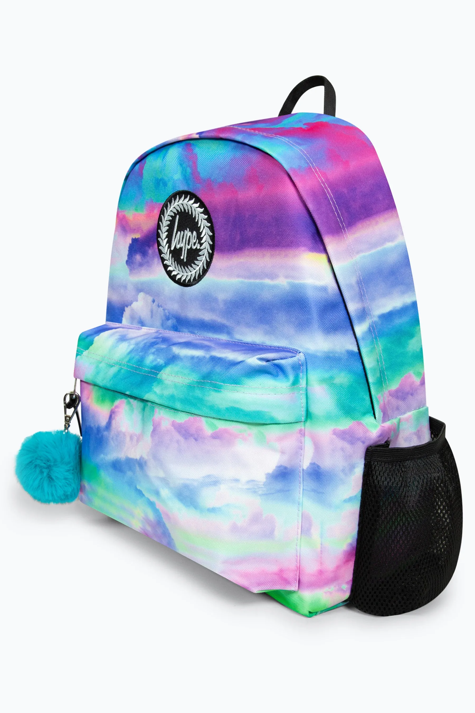 Hype Iconic Rainbow Clouds School Backpack For Girls