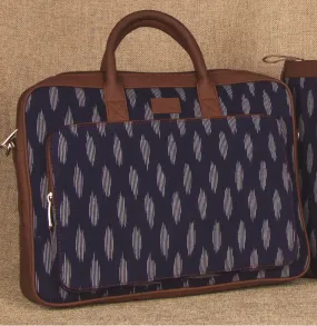 Ikat Jet Blue Laptop Bag