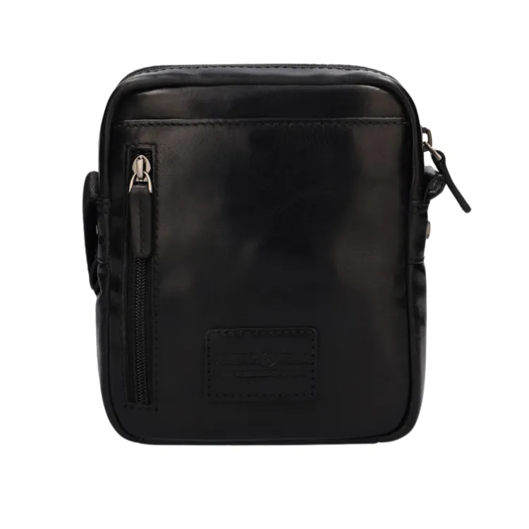 Jekyll & Hide Small Crossbody Organiser - Black