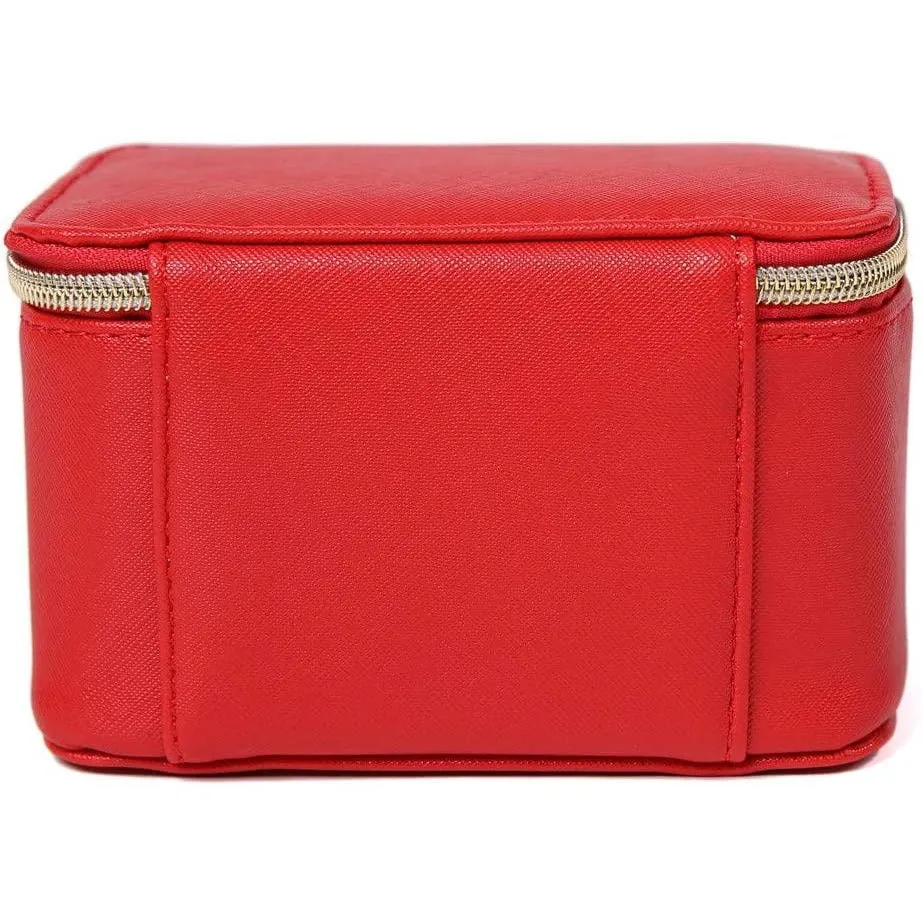 Jewelry Organizer Case Bright Red