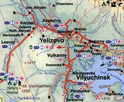 Kamchatka & Eastern Siberia ITMB Map