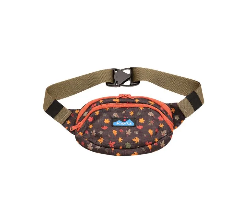 KAVU Spectator Fanny Pack WINDY LEAF