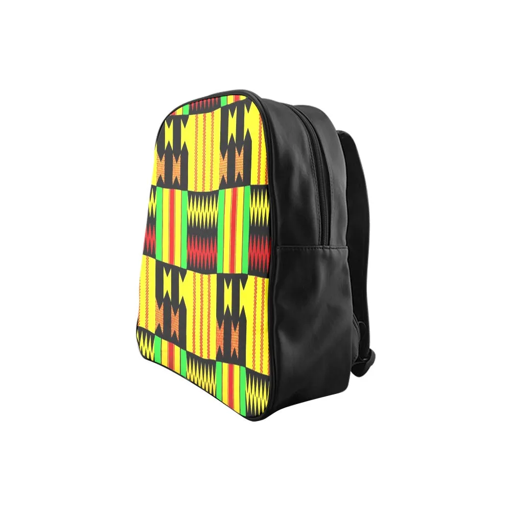 KENTE RASTA School Backpack (Medium)