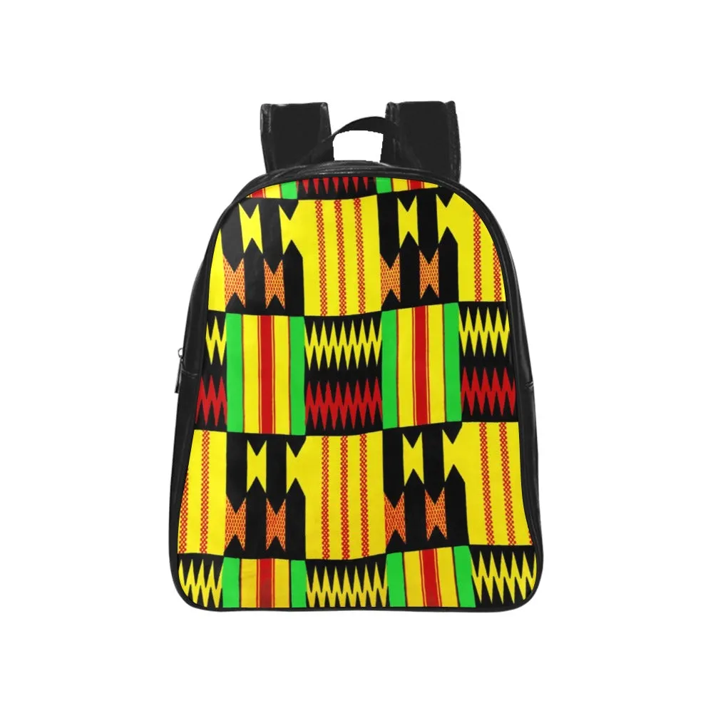 KENTE RASTA School Backpack (Medium)