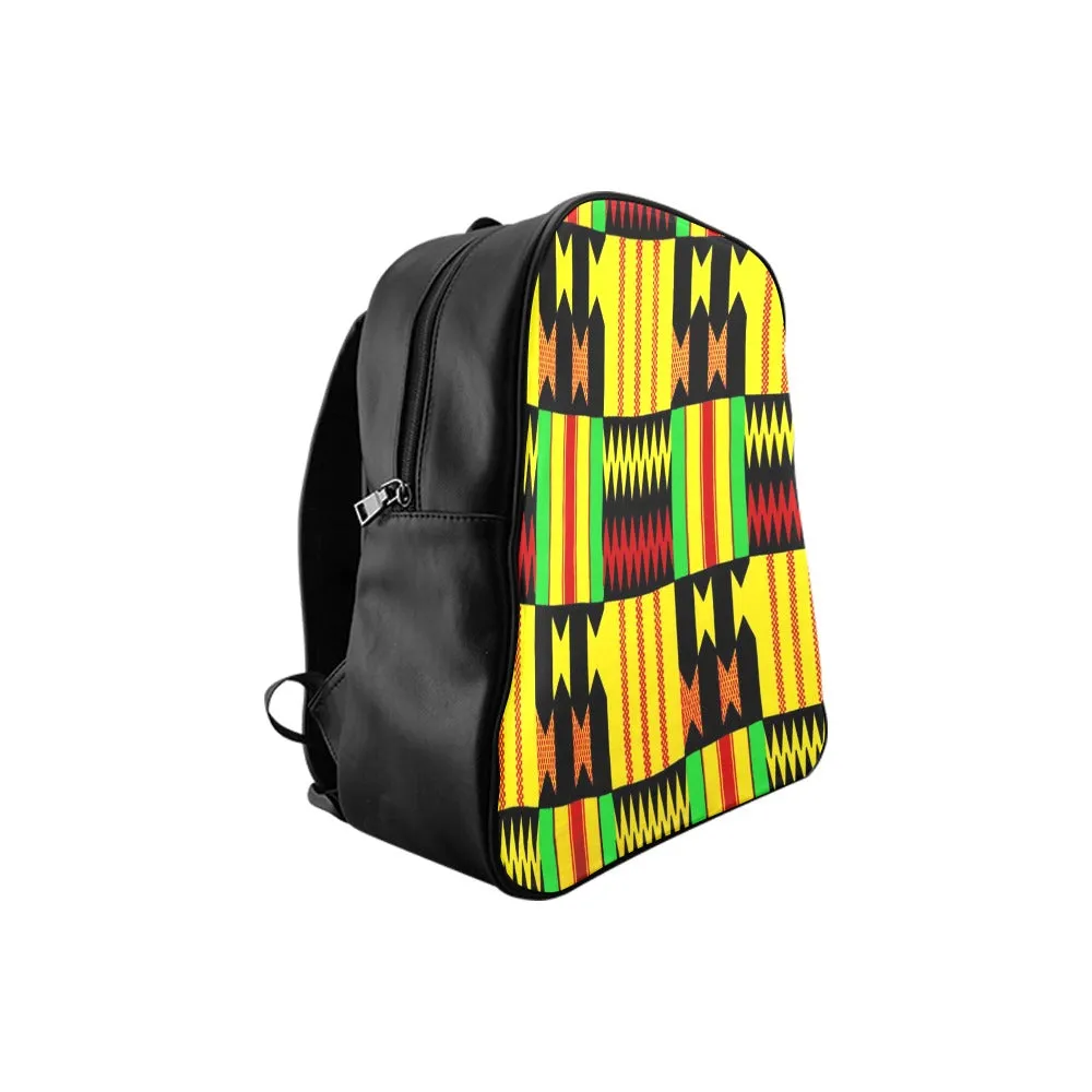 KENTE RASTA School Backpack (Medium)