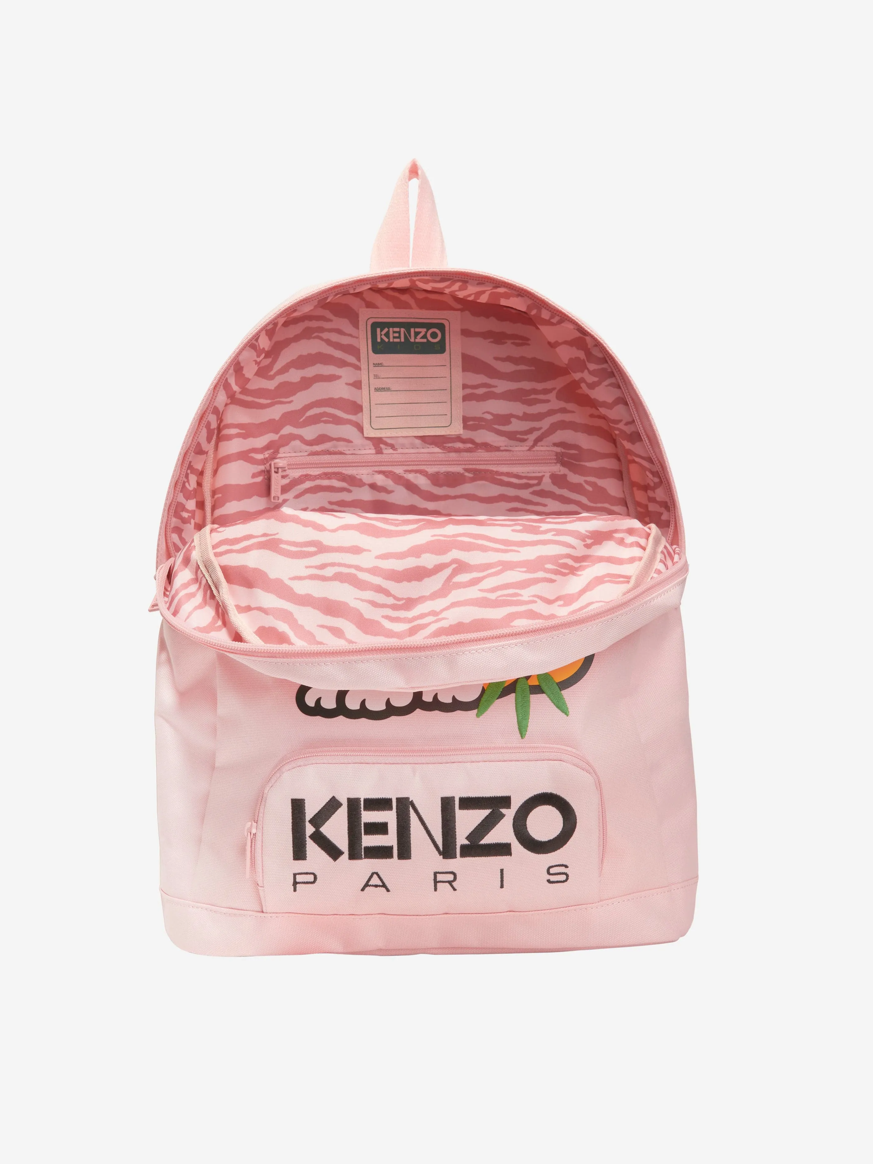 KENZO Kids Kotora Backpack in Pink