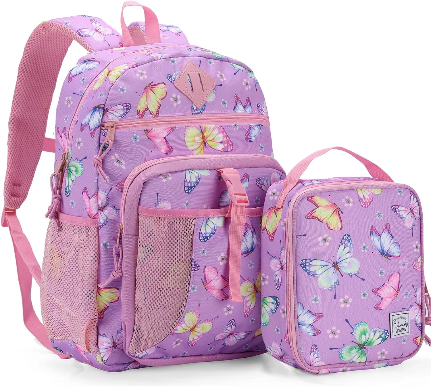 Kids Backpack Lunch Bag Set