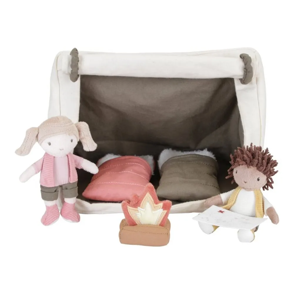 Little Dutch Jake & Anna Doll Playset – Camping