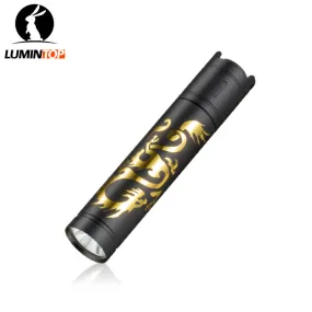 Lumintop EDC Keychain Flashlight Loong 900 Lumens 14500/AA Torch