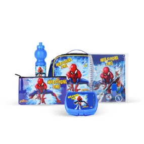 Marvel Spiderman Web Sling Action 6In1 Box Set 18"