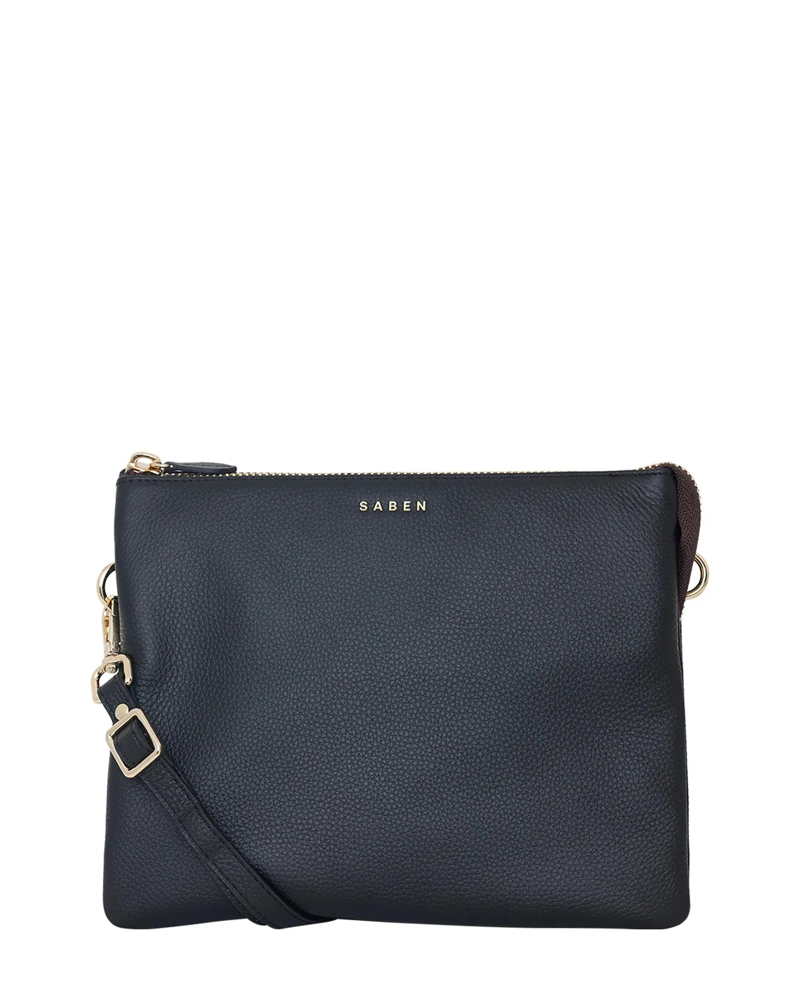 Matilda Crossbody | Black   Chunky Chain