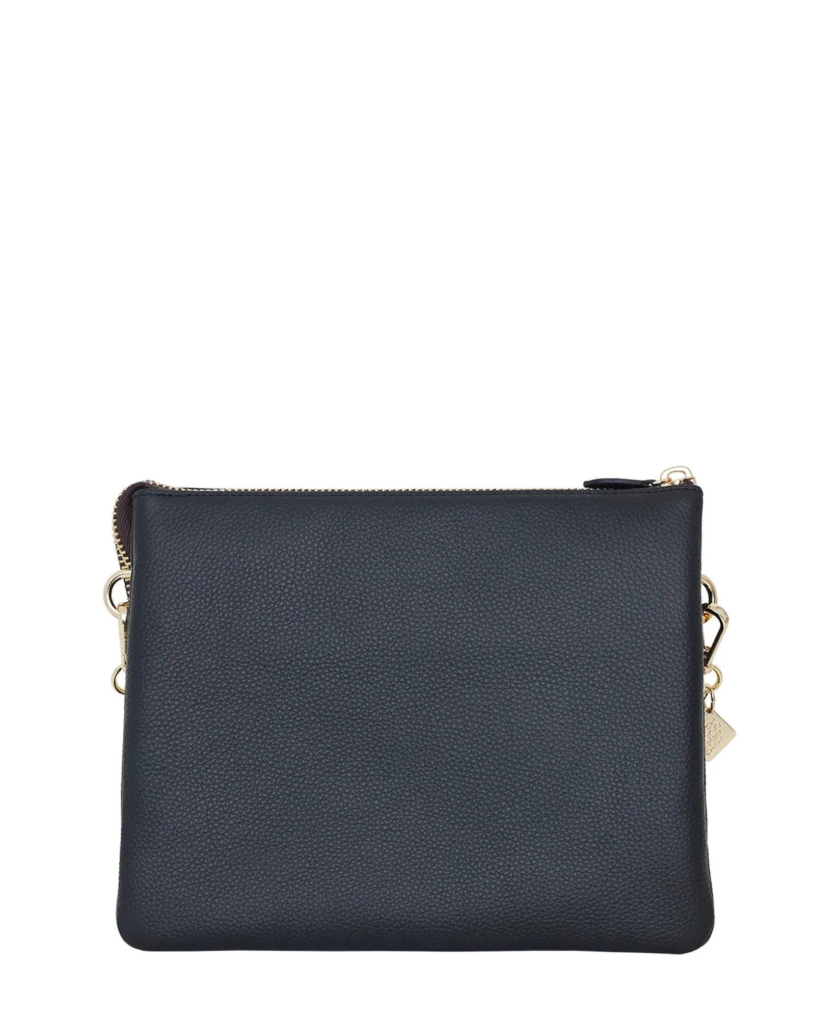 Matilda Crossbody | Black   Chunky Chain