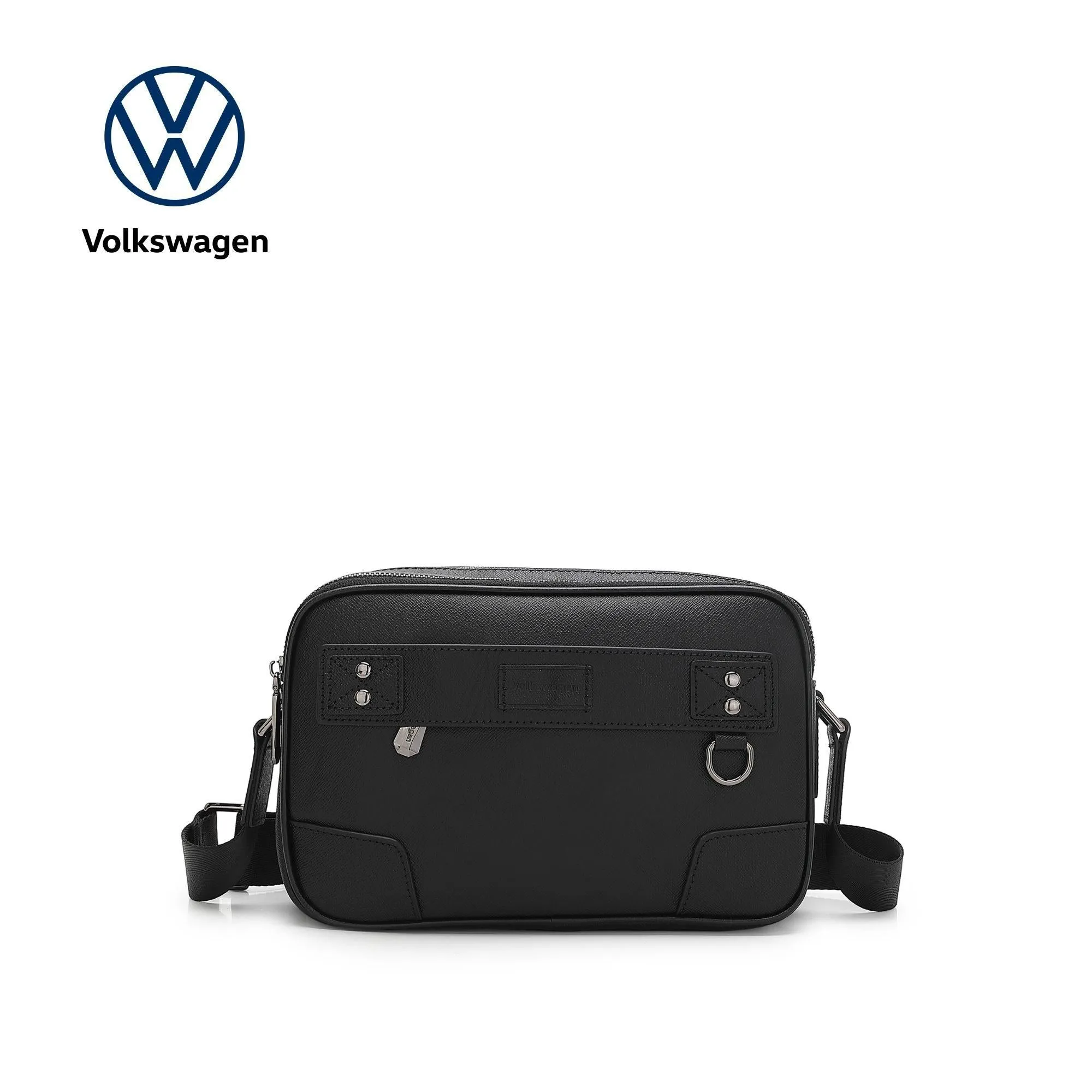 Men's Leather Sling Bag / Messenger Bag - VVP 10006