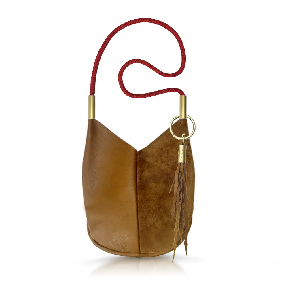 Mermaid Purse | in Beach Nut Leather