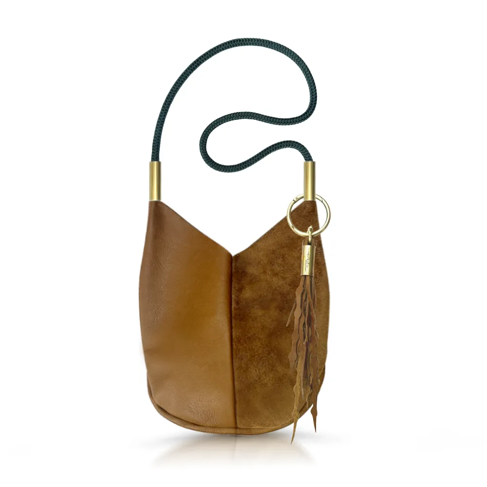 Mermaid Purse | in Beach Nut Leather