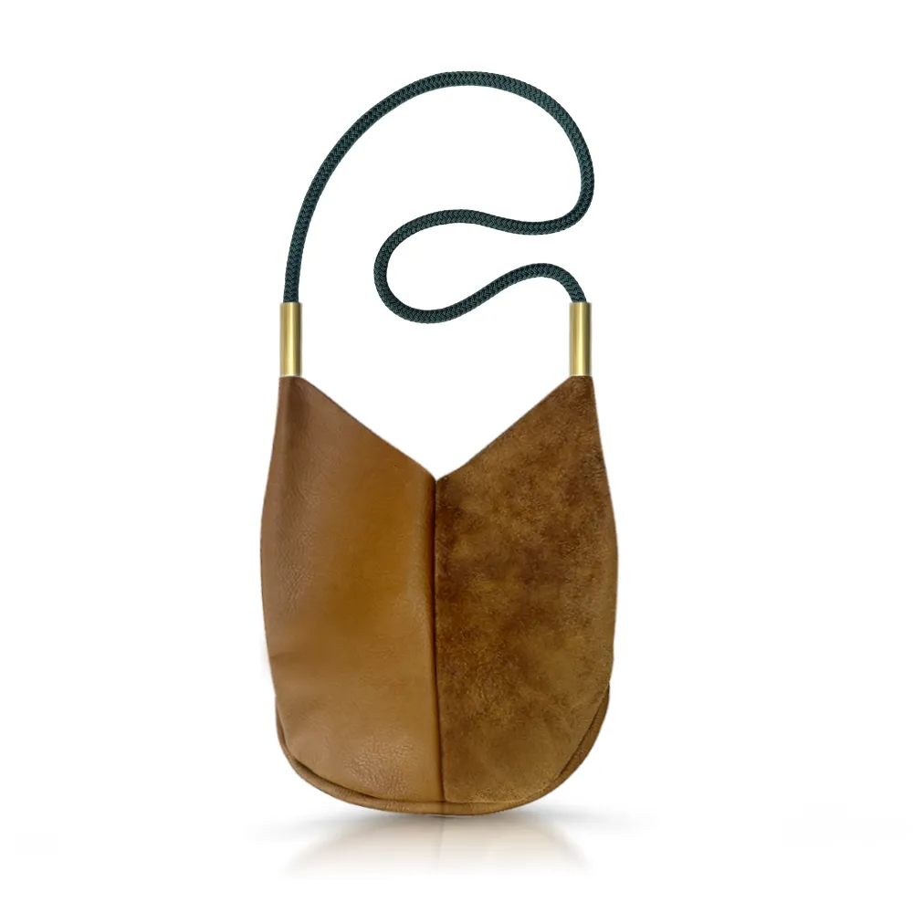 Mermaid Purse | in Beach Nut Leather