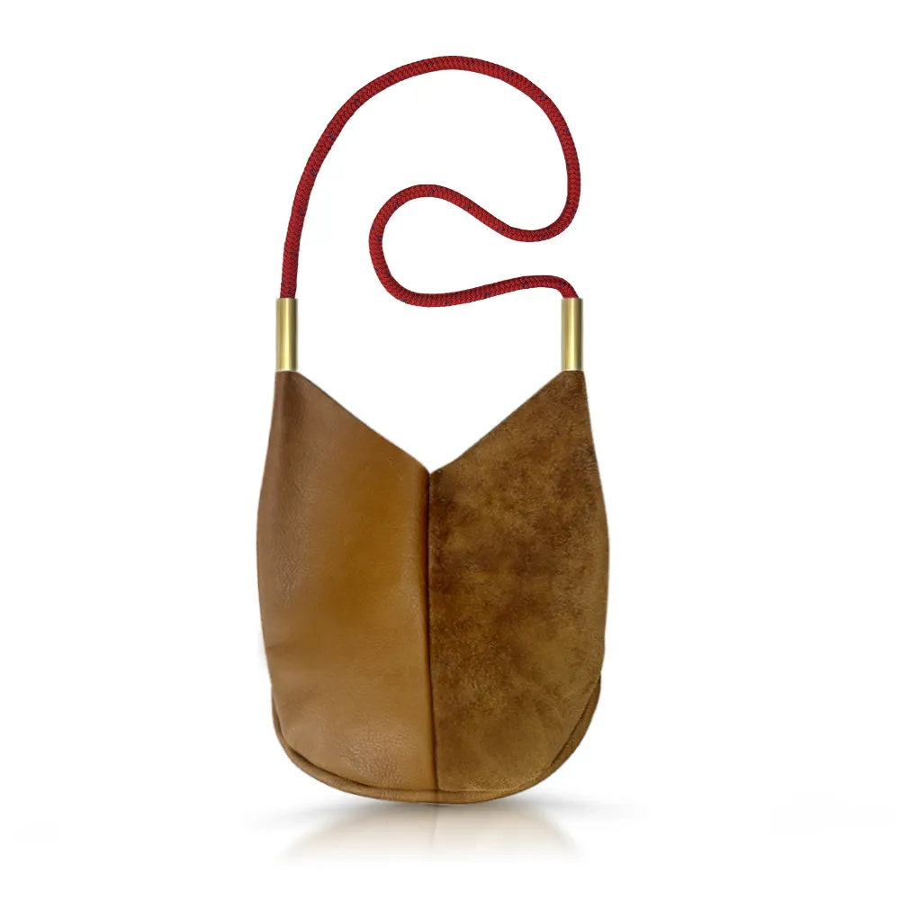 Mermaid Purse | in Beach Nut Leather