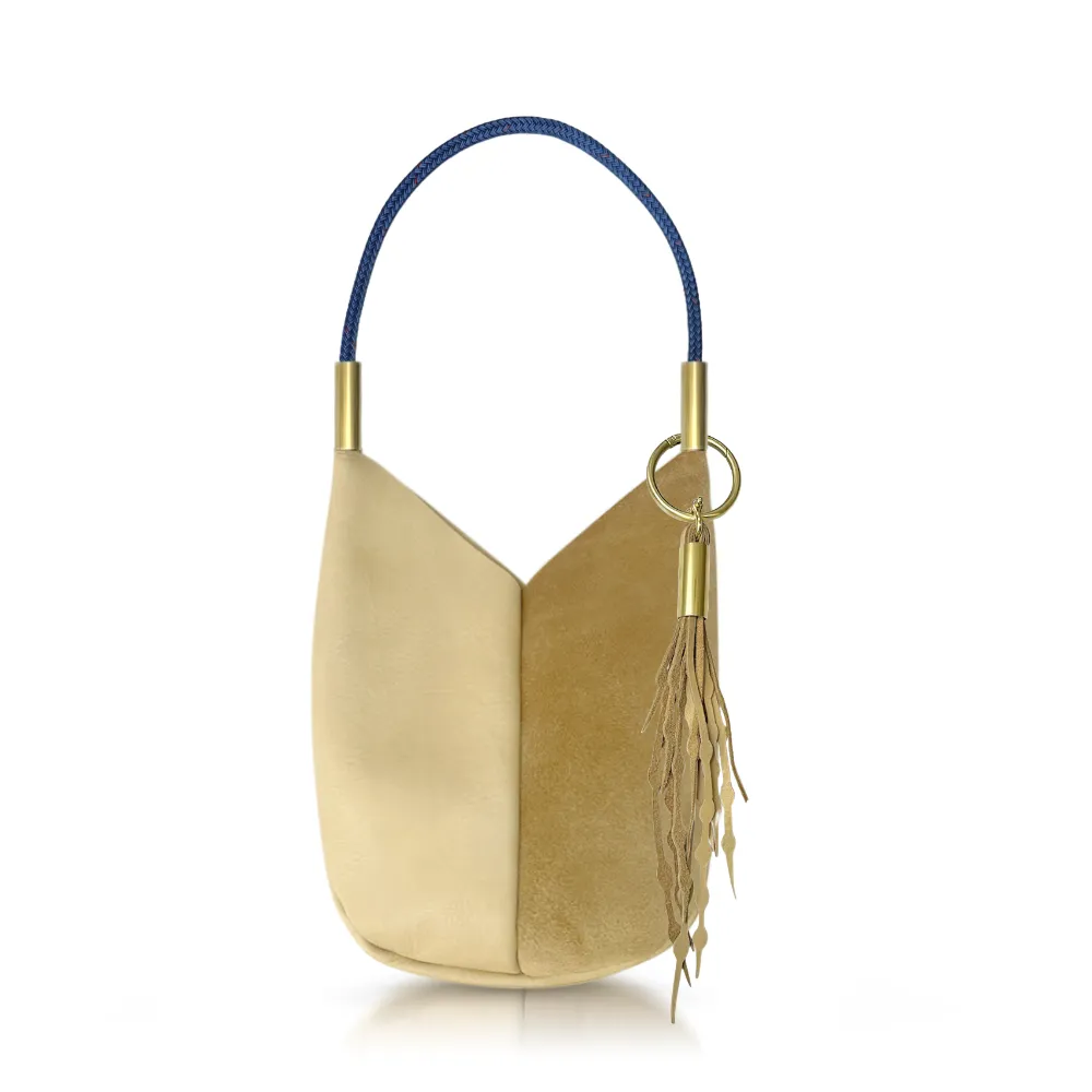 Mermaid Purse | in Sand Leather