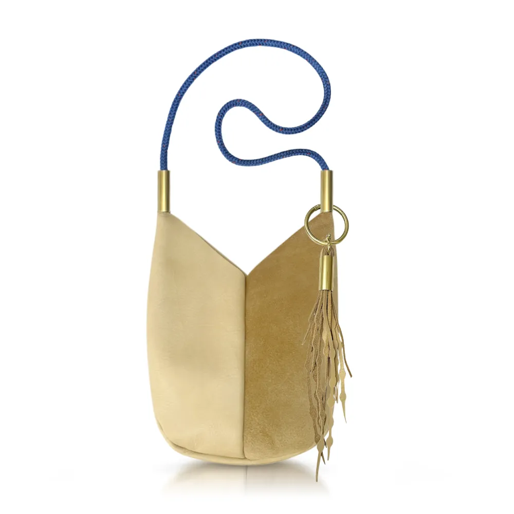 Mermaid Purse | in Sand Leather