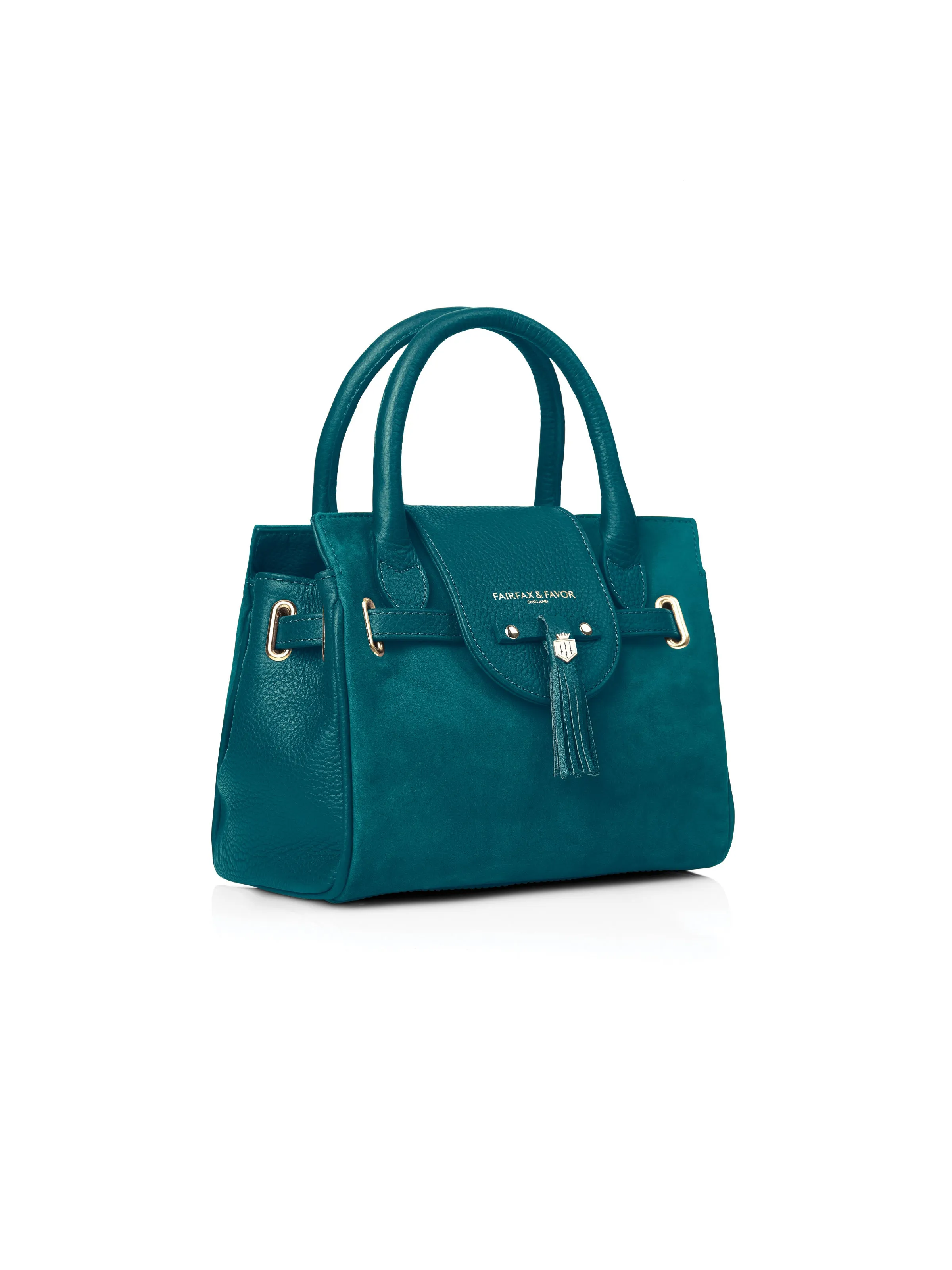 Mini Windsor Handbag - Ocean Suede (Stockist Exclusive)