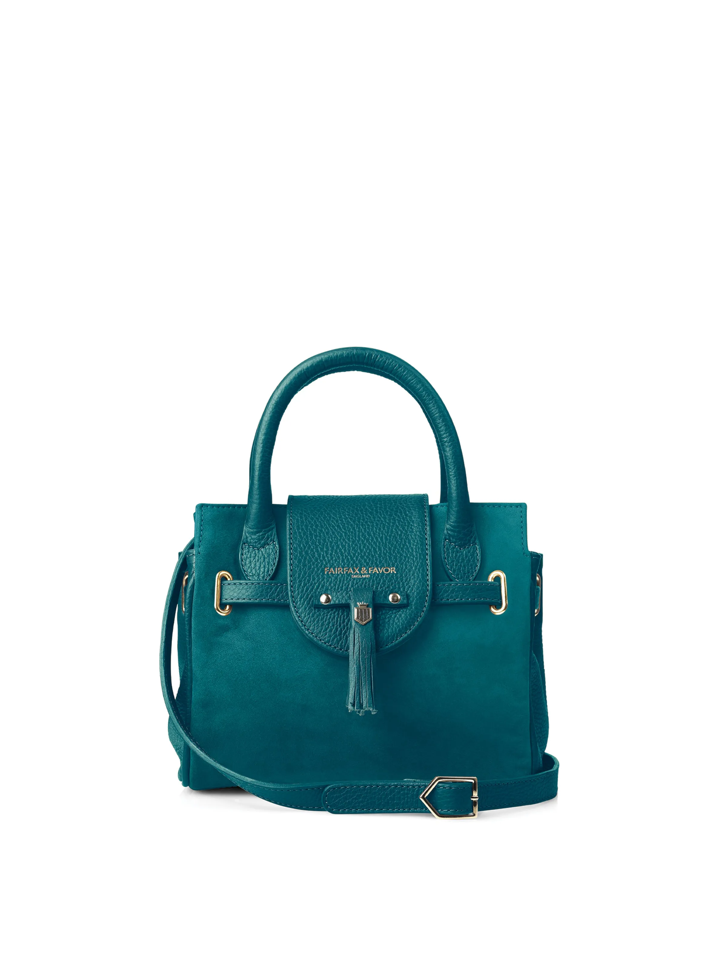 Mini Windsor Handbag - Ocean Suede (Stockist Exclusive)