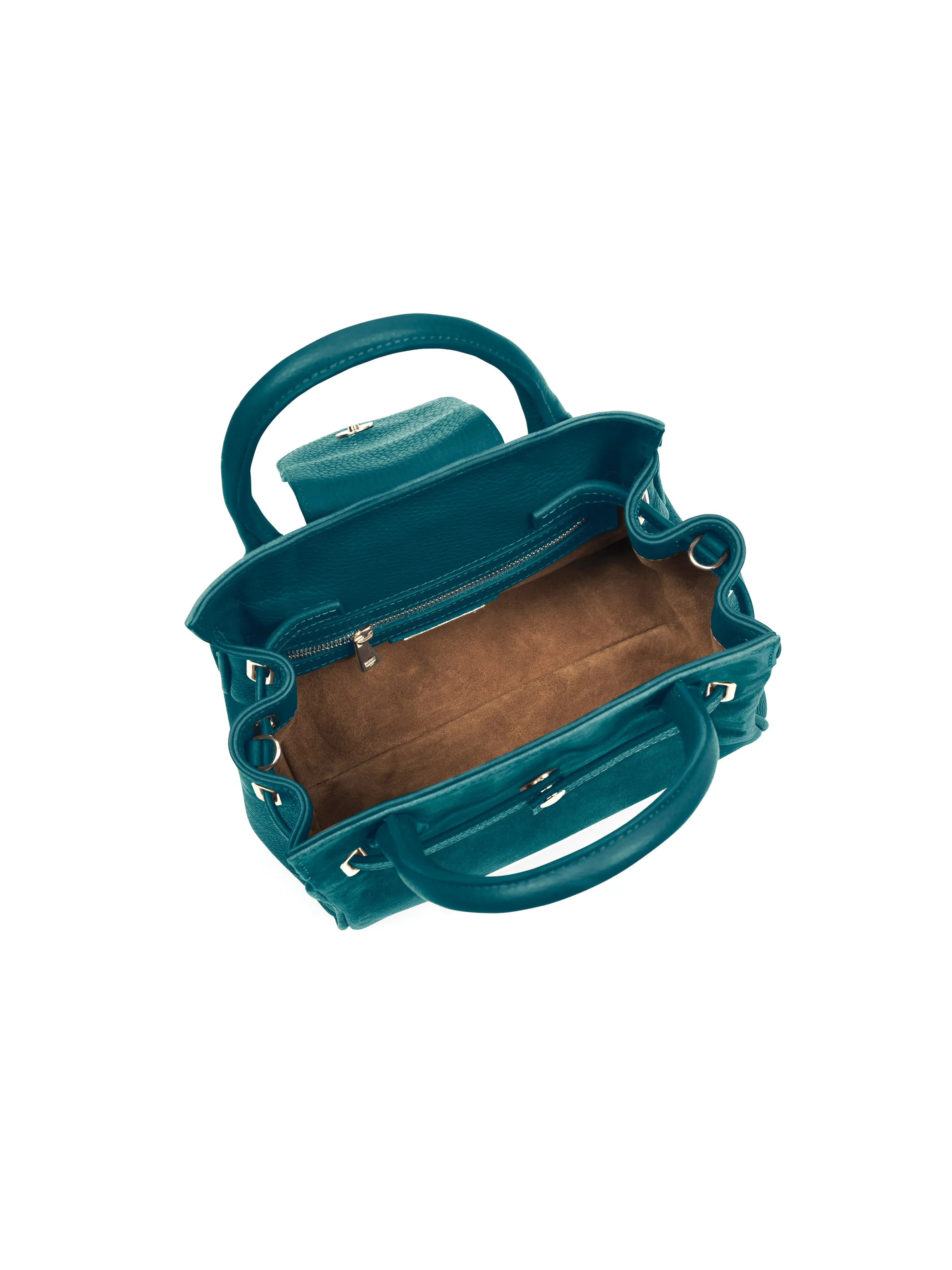 Mini Windsor Handbag - Ocean Suede (Stockist Exclusive)