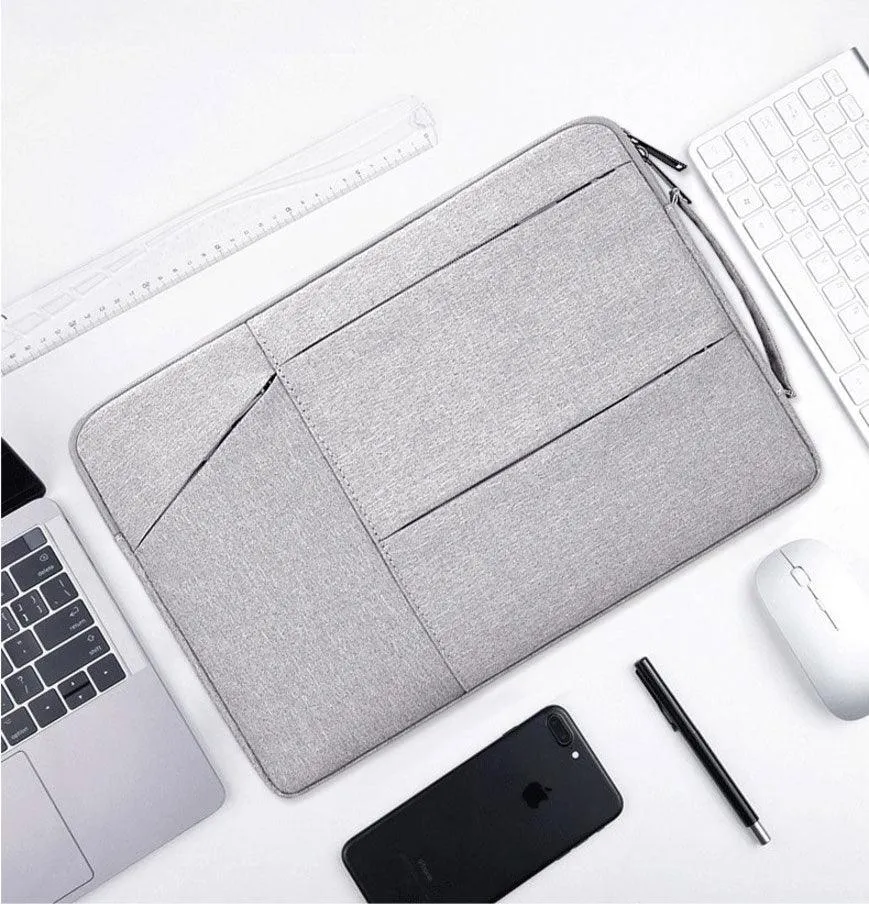 Multifunction High Quality Waterproof Laptop Sleeve Bag-Ash