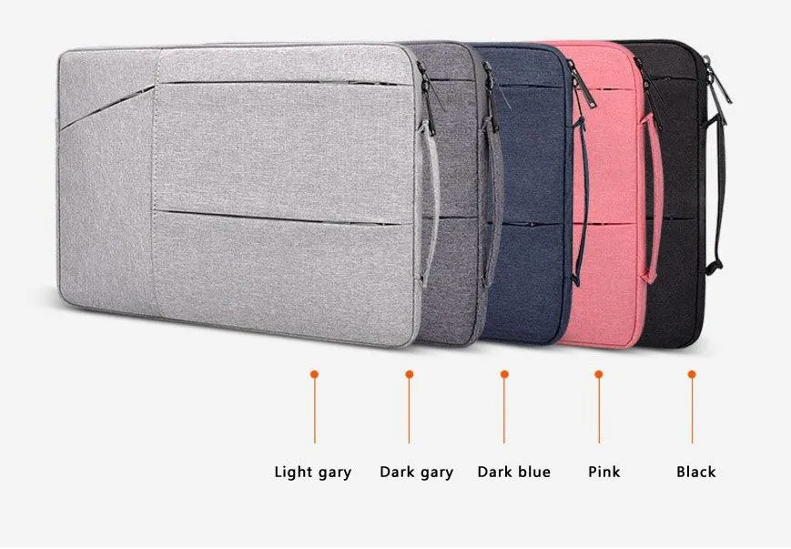 Multifunction High Quality Waterproof Laptop Sleeve Bag-Ash