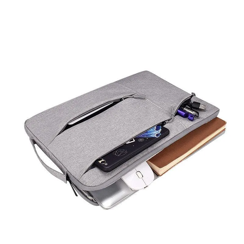 Multifunction High Quality Waterproof Laptop Sleeve Bag-Ash