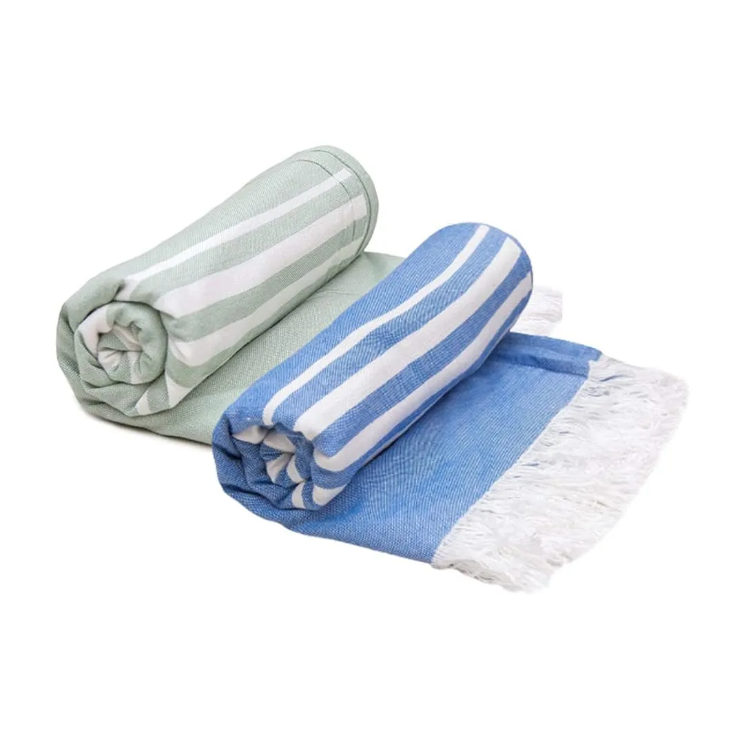 Mush Super Soft and Absorbent 100% Bamboo Turkish Towel Set: Perfect Diwali, Wedding, Housewarming, for Women, Men, Couples. Travellers