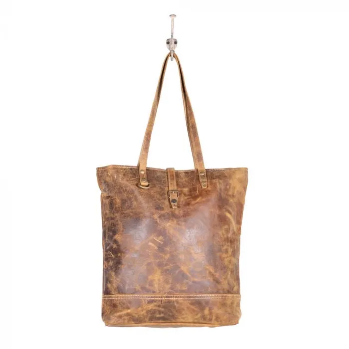 Myra Bag Large Leather Tote Bag