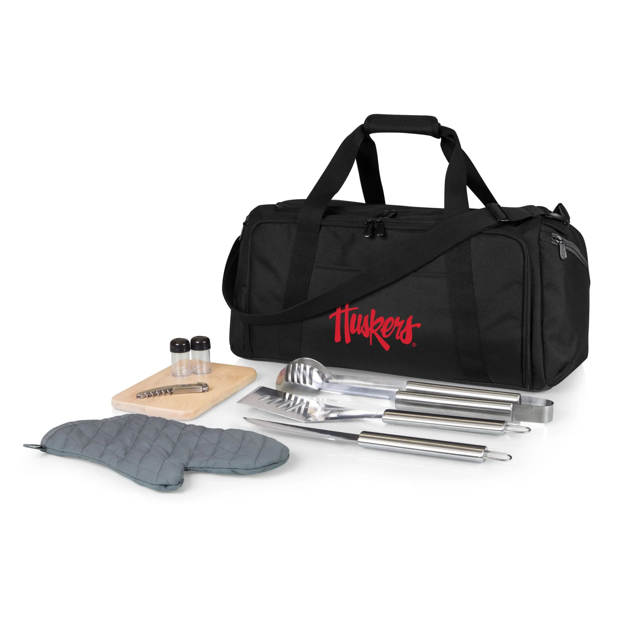 Nebraska Cornhuskers - BBQ Kit Grill Set & Cooler