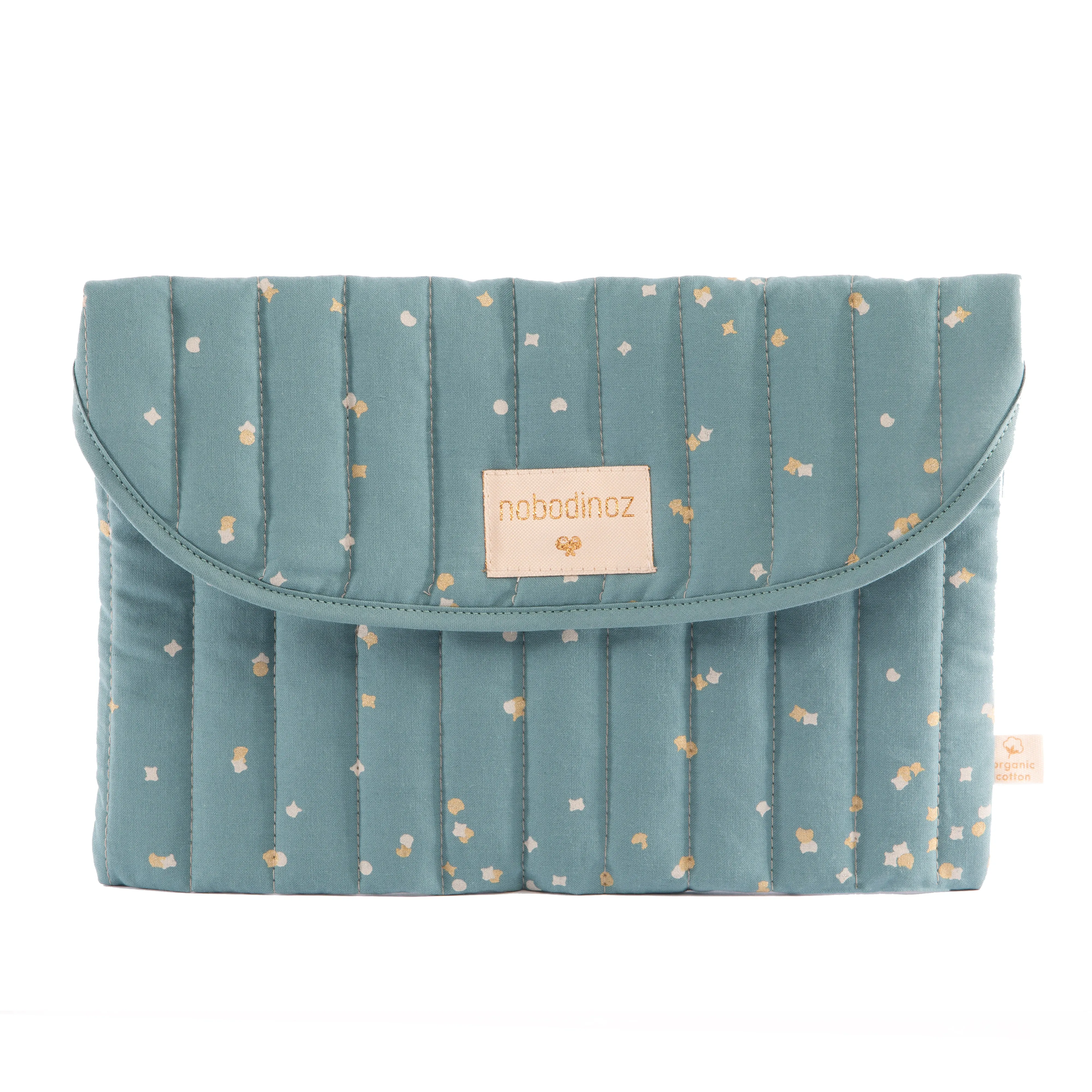 nobodinoz Bagatelle Pouch Gold Confetti / Magic Green