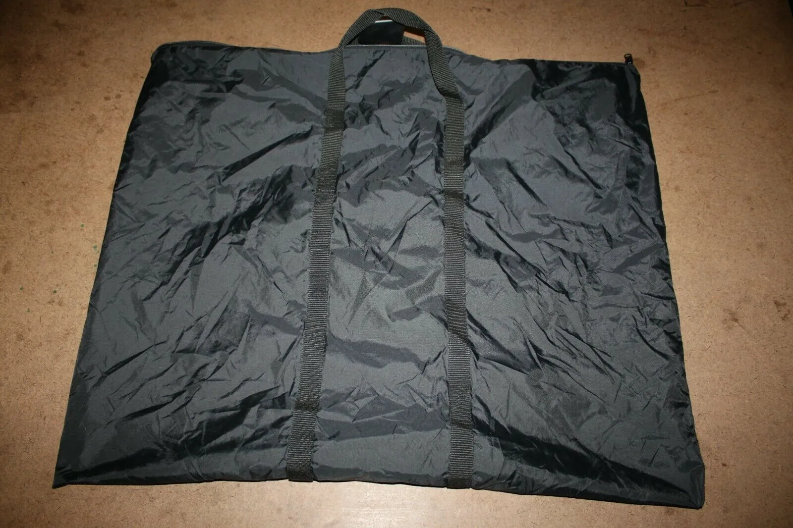 Nylon Travel Equipment Flight Carry Duffle Bag 27" x 24" Black Tactical Gear