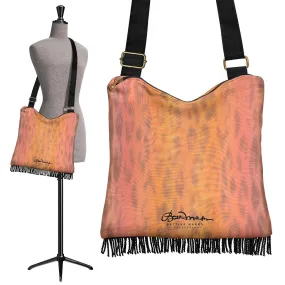 Ombre Leopard Boho Bag